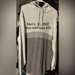 Men’s new with tags Buckle brand hooded sweater